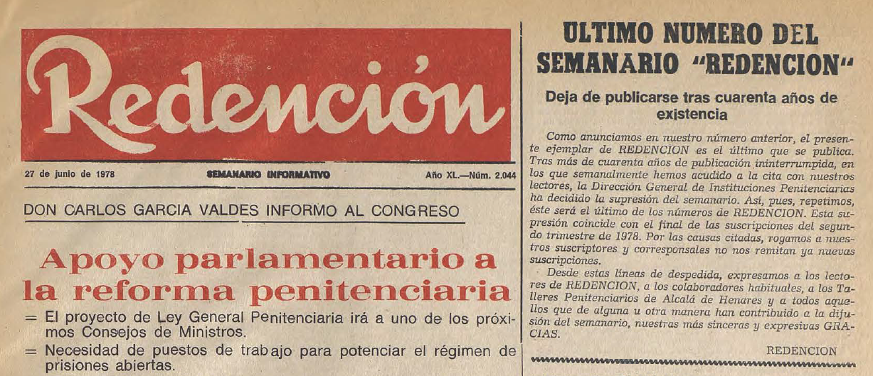 Portada del último número de la revista.